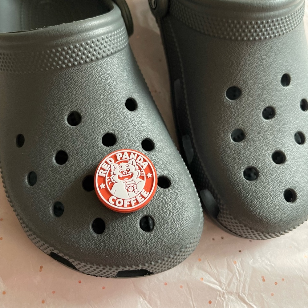 Red panda Croc Jibbitz